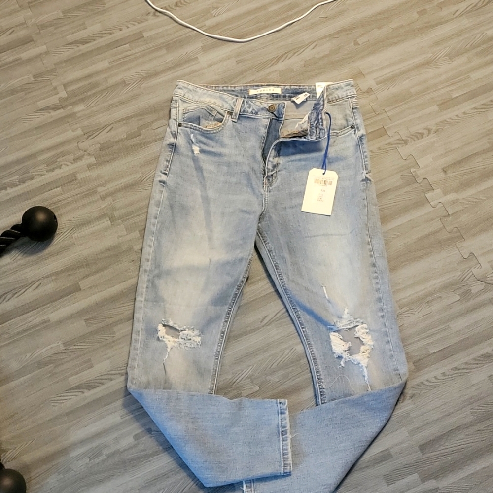 Size 15 distressed jeans